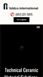Mobile Screenshot of feldcointernational.com